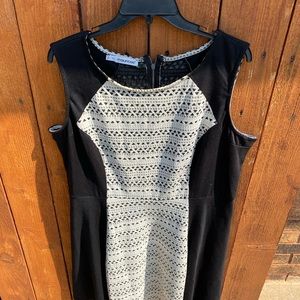 Maurice’s black/tan sleeveless dress.